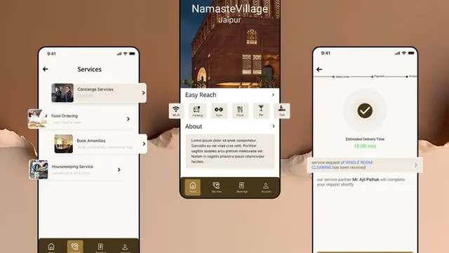 KnectHotel guest app